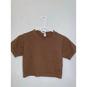 Arizona Jean‎ Co ribbed crop top